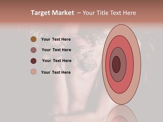 Shoulder Breasts Flirt PowerPoint Template