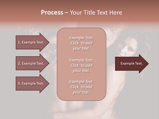 Shoulder Breasts Flirt PowerPoint Template