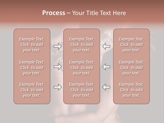 Shoulder Breasts Flirt PowerPoint Template