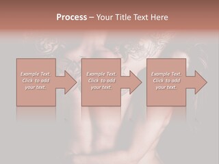 Shoulder Breasts Flirt PowerPoint Template