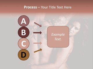 Shoulder Breasts Flirt PowerPoint Template