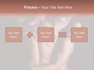 Shoulder Breasts Flirt PowerPoint Template