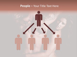 Shoulder Breasts Flirt PowerPoint Template