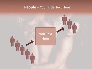 Shoulder Breasts Flirt PowerPoint Template