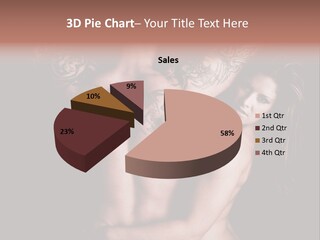 Shoulder Breasts Flirt PowerPoint Template