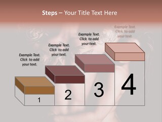 Shoulder Breasts Flirt PowerPoint Template