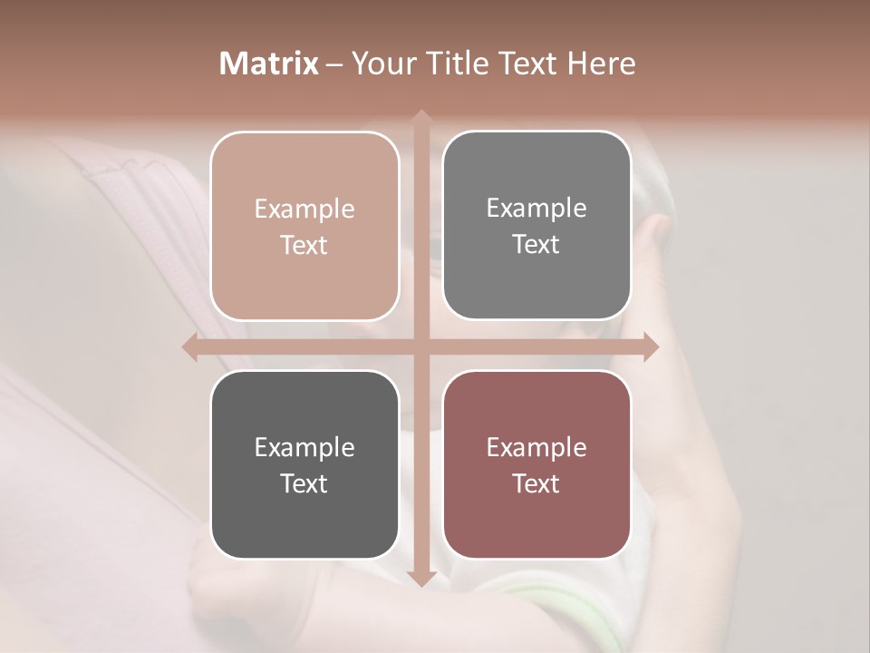 Hands Cute Childhood PowerPoint Template