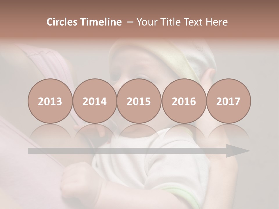 Hands Cute Childhood PowerPoint Template