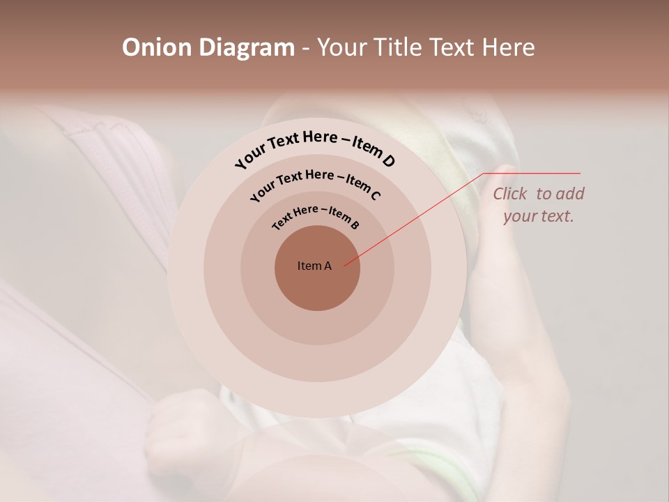 Hands Cute Childhood PowerPoint Template