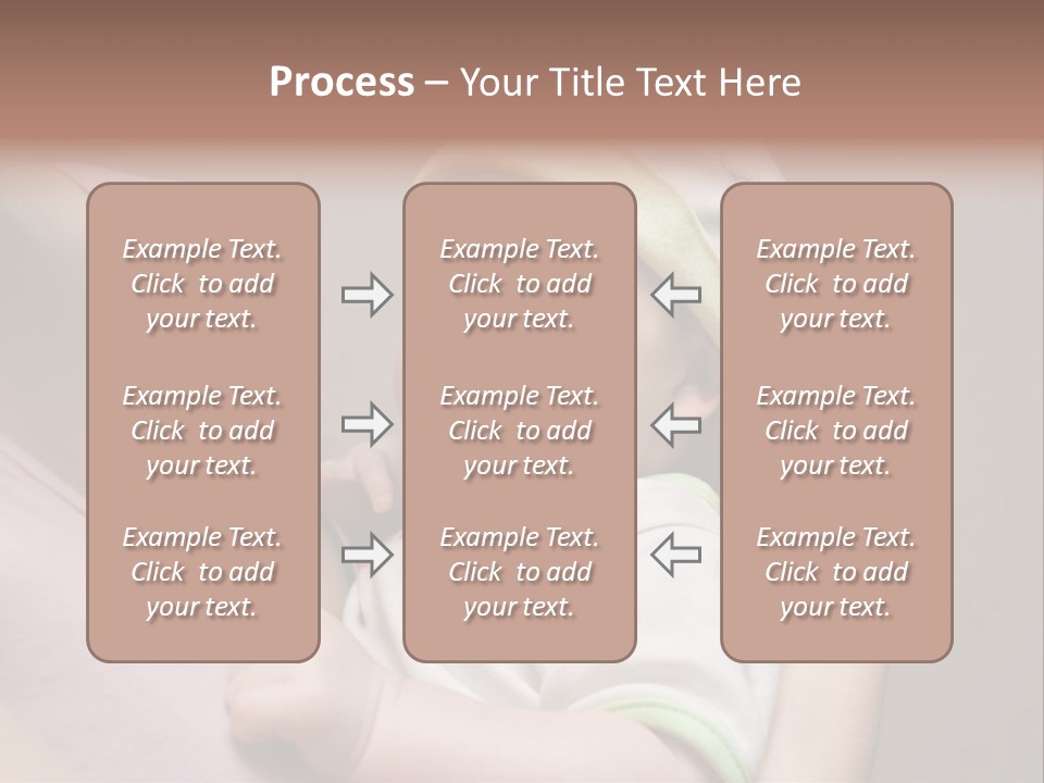 Hands Cute Childhood PowerPoint Template
