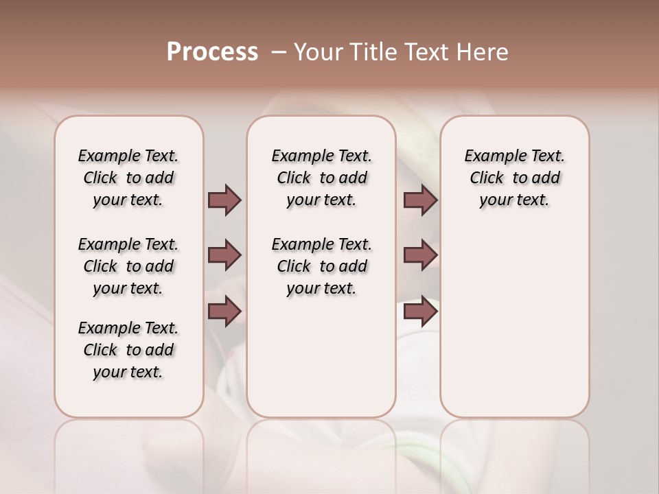 Hands Cute Childhood PowerPoint Template