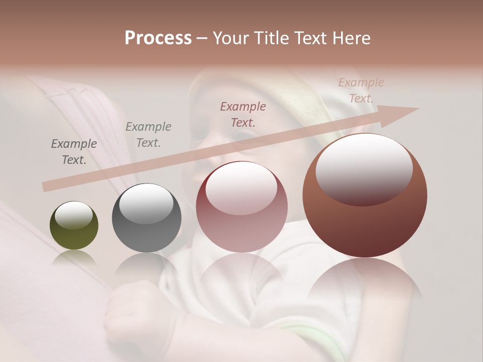 Hands Cute Childhood PowerPoint Template