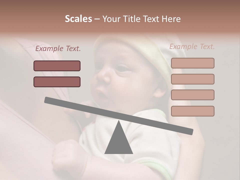 Hands Cute Childhood PowerPoint Template