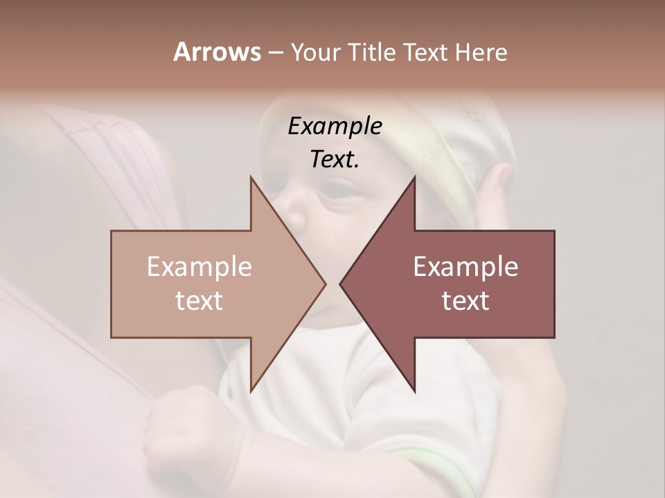 Hands Cute Childhood PowerPoint Template