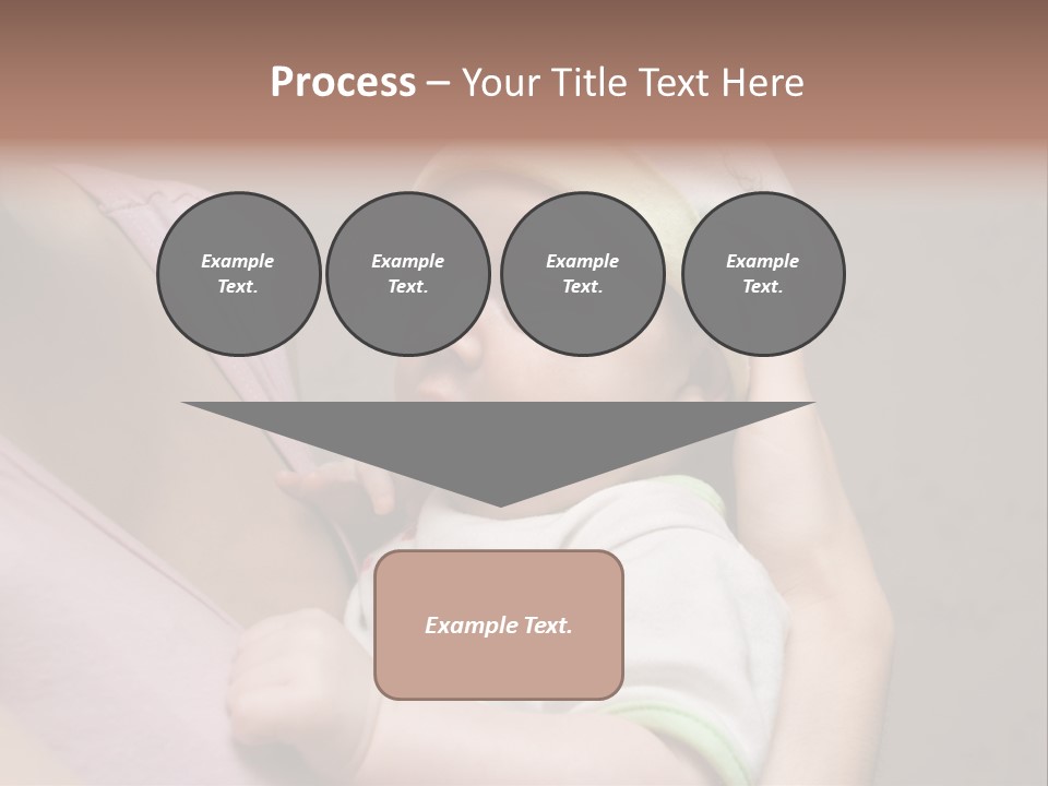 Hands Cute Childhood PowerPoint Template