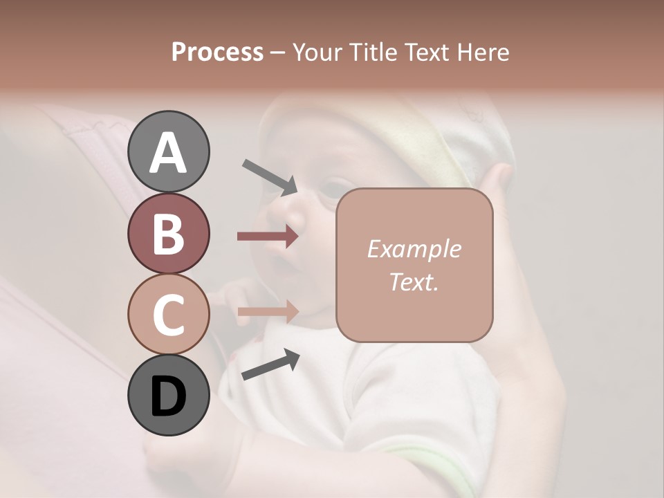 Hands Cute Childhood PowerPoint Template