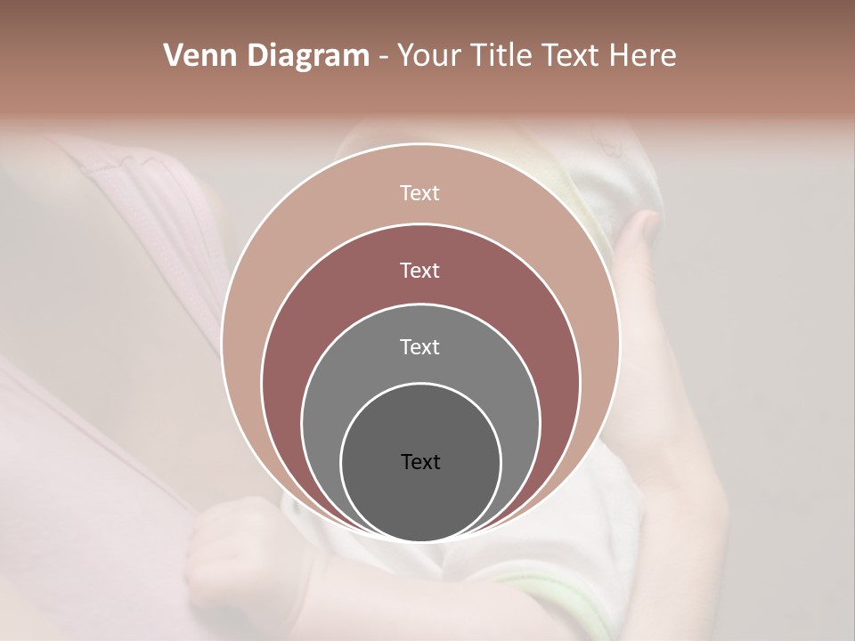 Hands Cute Childhood PowerPoint Template