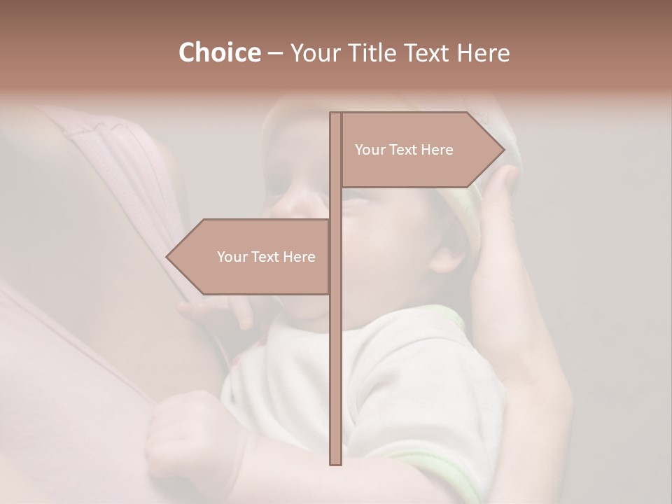 Hands Cute Childhood PowerPoint Template