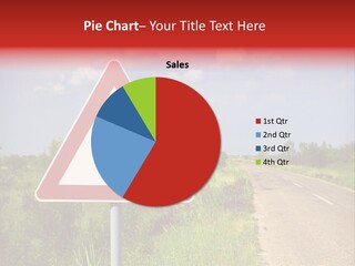 Warning Curve Outdoors PowerPoint Template