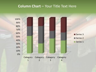 Young Adult Hands Standing PowerPoint Template