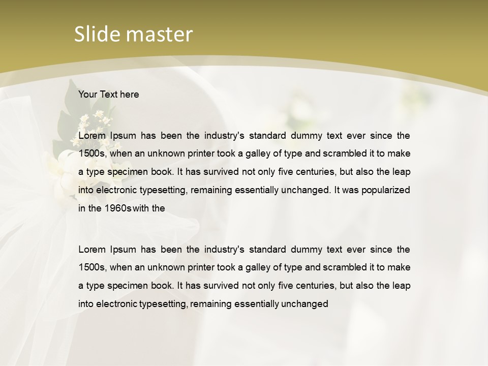 Event Cloth Engagement PowerPoint Template