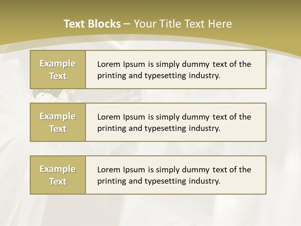 Event Cloth Engagement PowerPoint Template