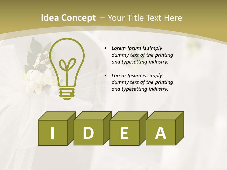 Event Cloth Engagement PowerPoint Template