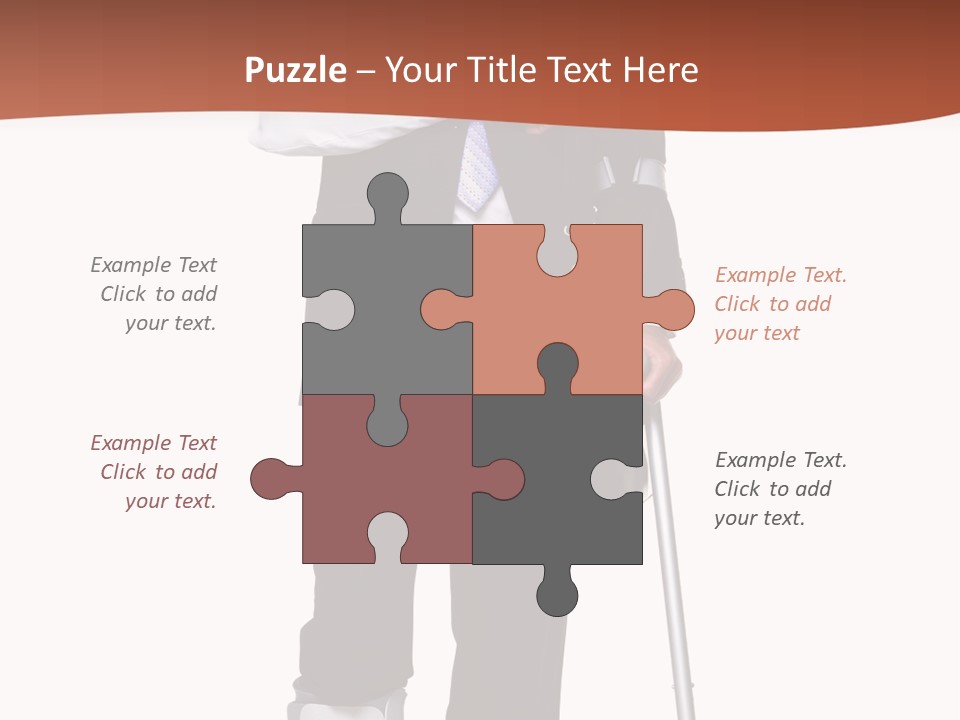 Adult Cast Medical PowerPoint Template