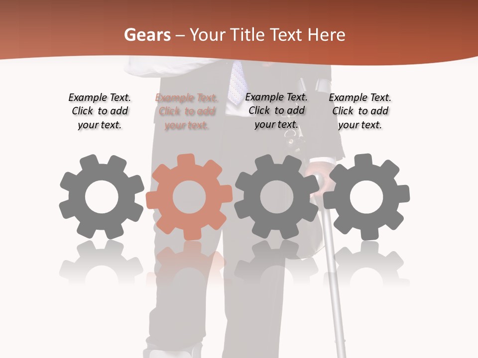 Adult Cast Medical PowerPoint Template