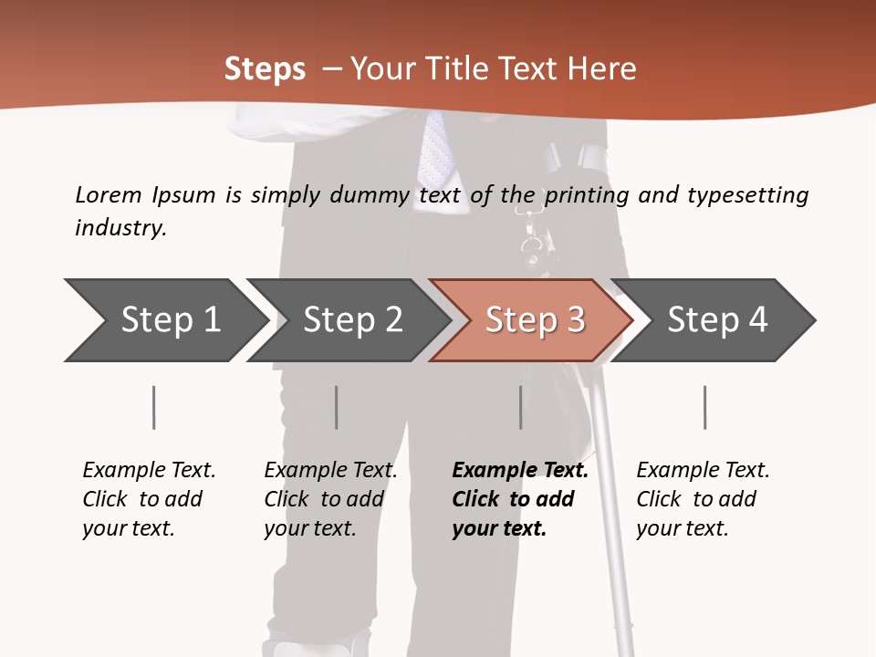 Adult Cast Medical PowerPoint Template
