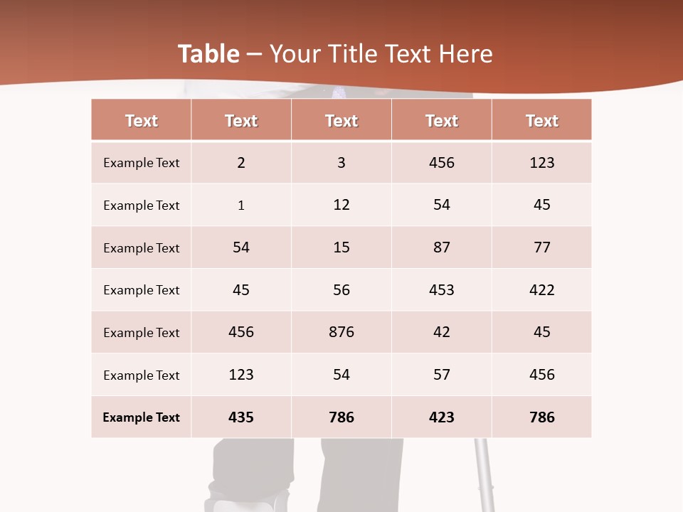 Adult Cast Medical PowerPoint Template