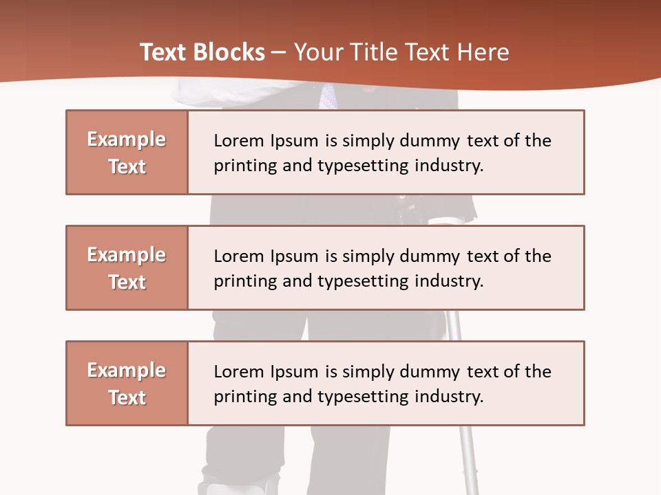 Adult Cast Medical PowerPoint Template