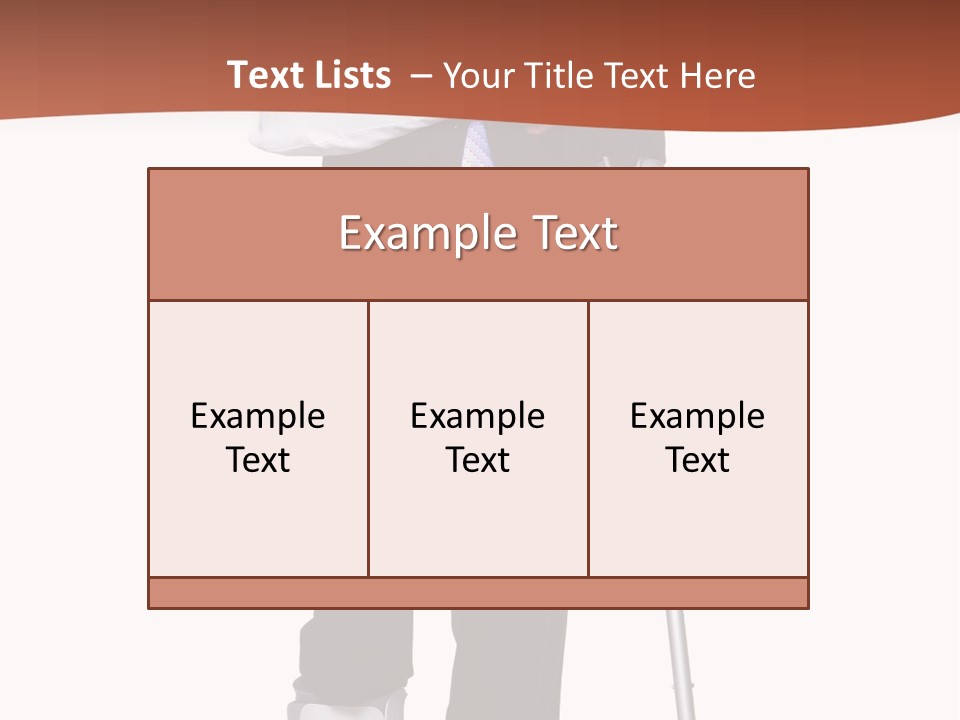 Adult Cast Medical PowerPoint Template