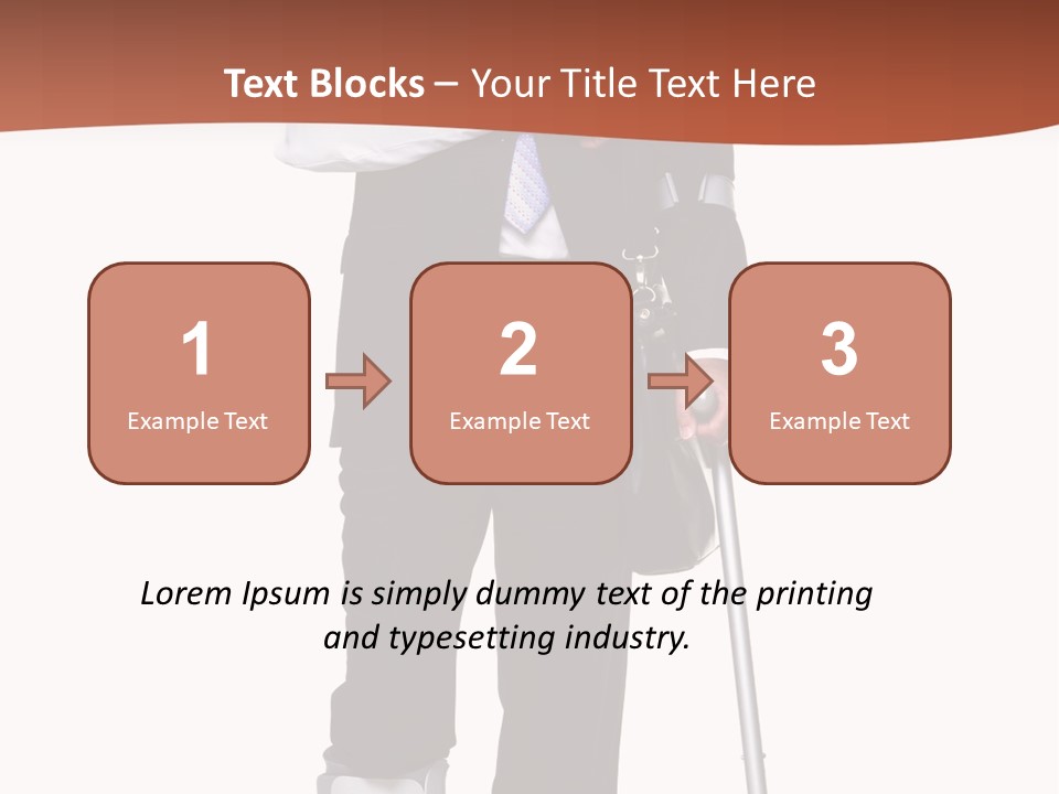Adult Cast Medical PowerPoint Template