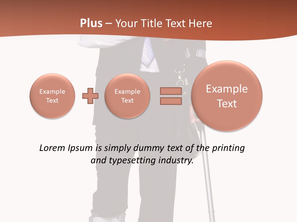 Adult Cast Medical PowerPoint Template