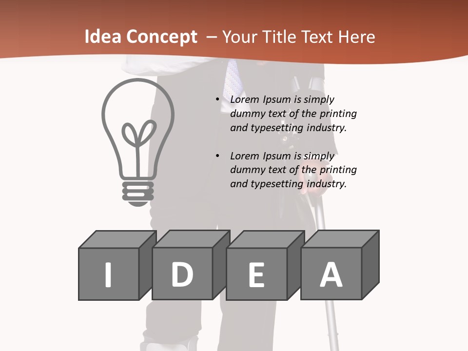 Adult Cast Medical PowerPoint Template