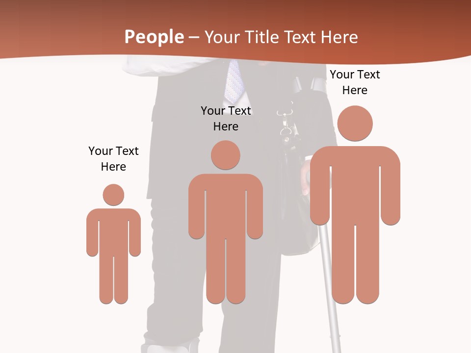 Adult Cast Medical PowerPoint Template