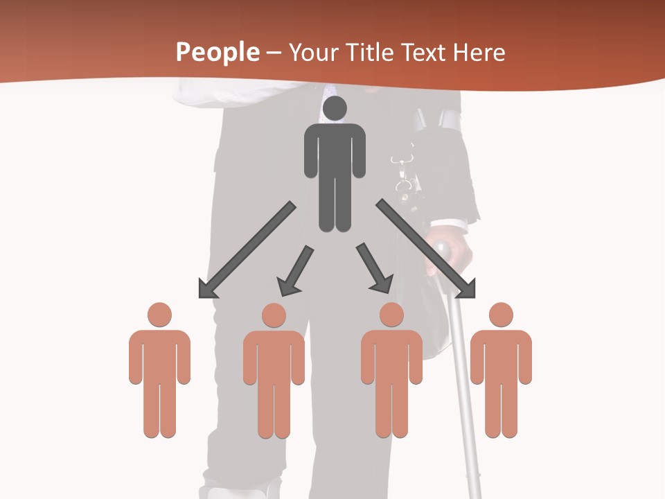 Adult Cast Medical PowerPoint Template