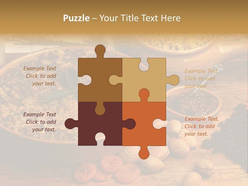 Cape Malay Nuts Casserole PowerPoint Template