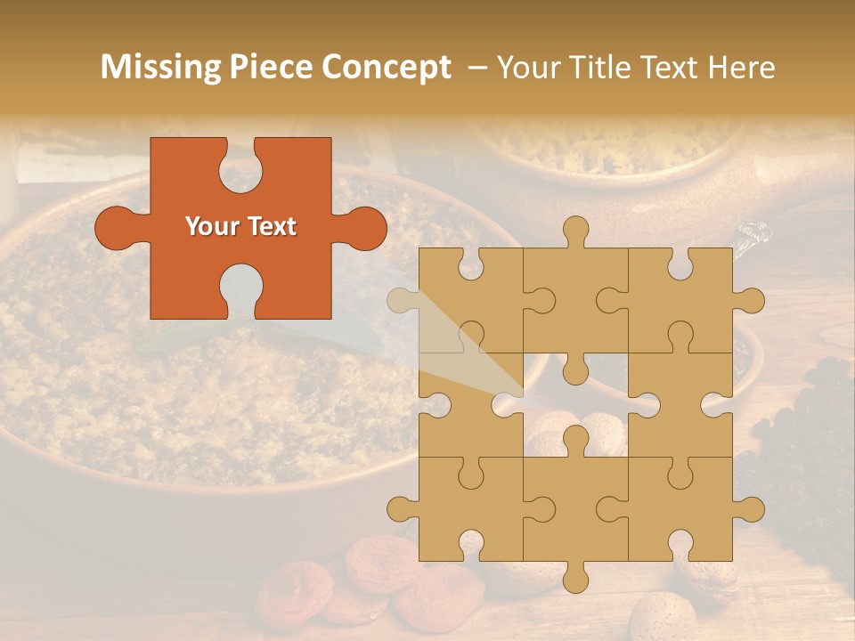 Cape Malay Nuts Casserole PowerPoint Template