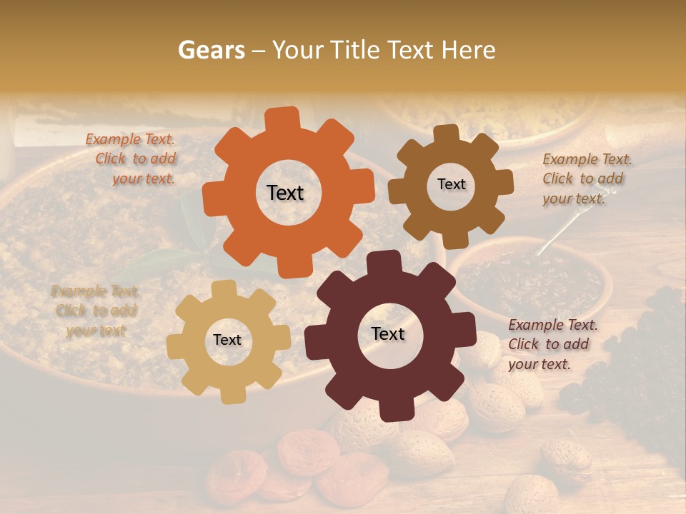 Cape Malay Nuts Casserole PowerPoint Template