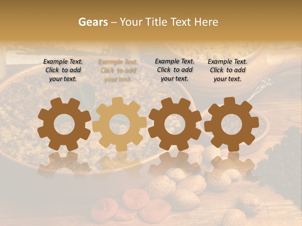 Cape Malay Nuts Casserole PowerPoint Template