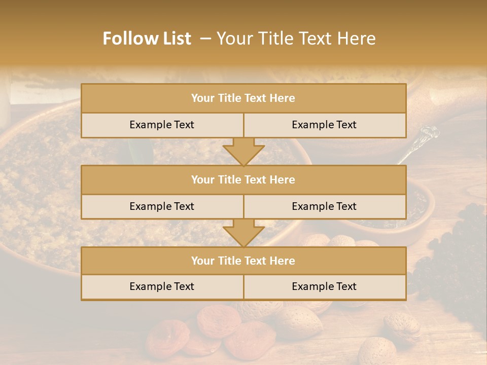 Cape Malay Nuts Casserole PowerPoint Template