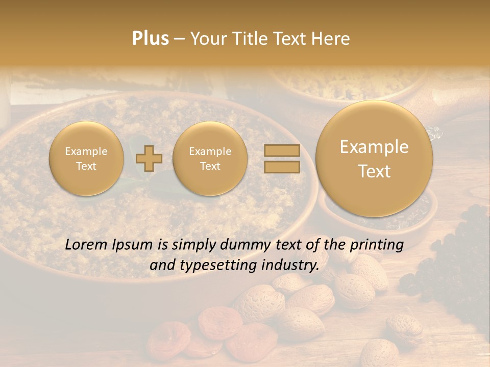 Cape Malay Nuts Casserole PowerPoint Template