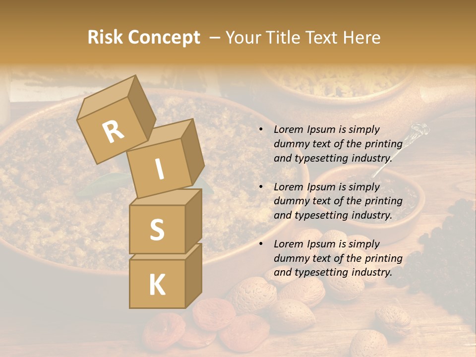 Cape Malay Nuts Casserole PowerPoint Template