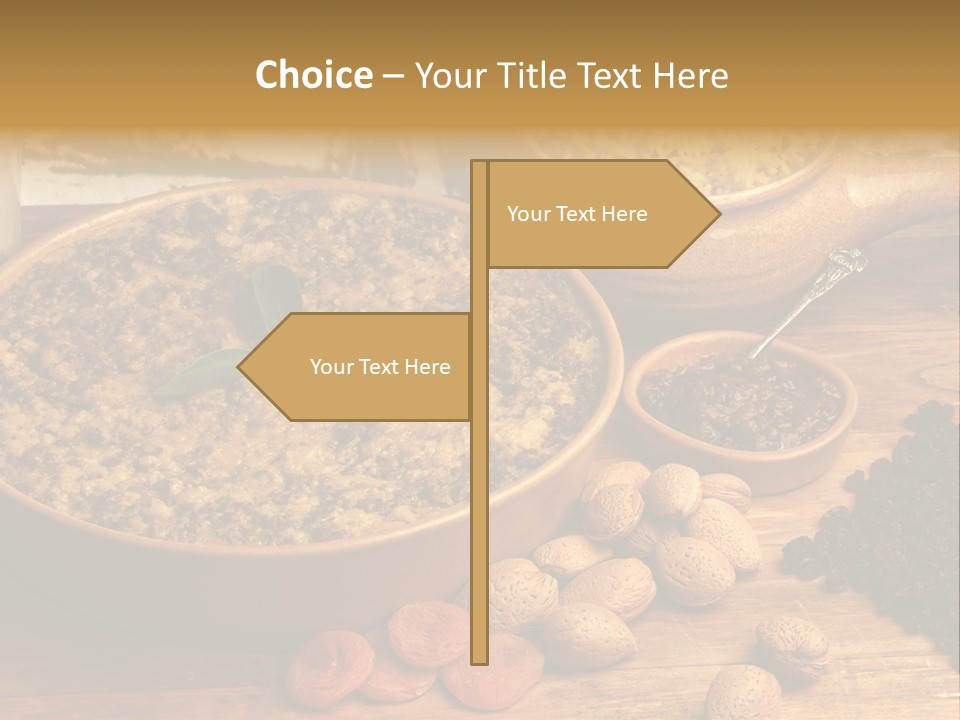 Cape Malay Nuts Casserole PowerPoint Template