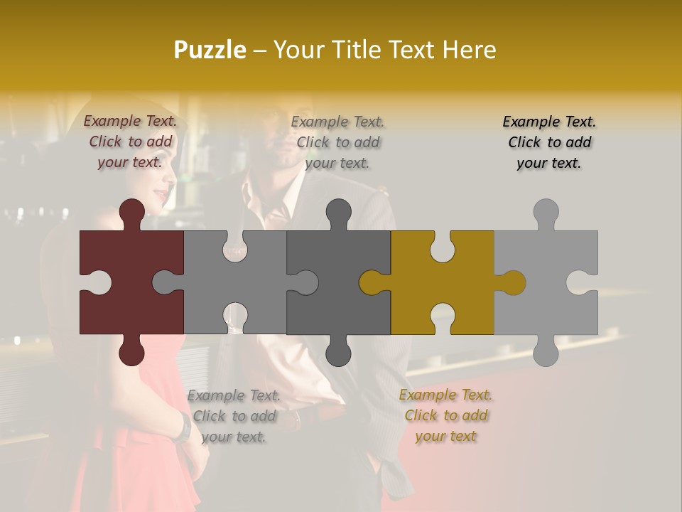 Club Boyfriend Nightlife PowerPoint Template