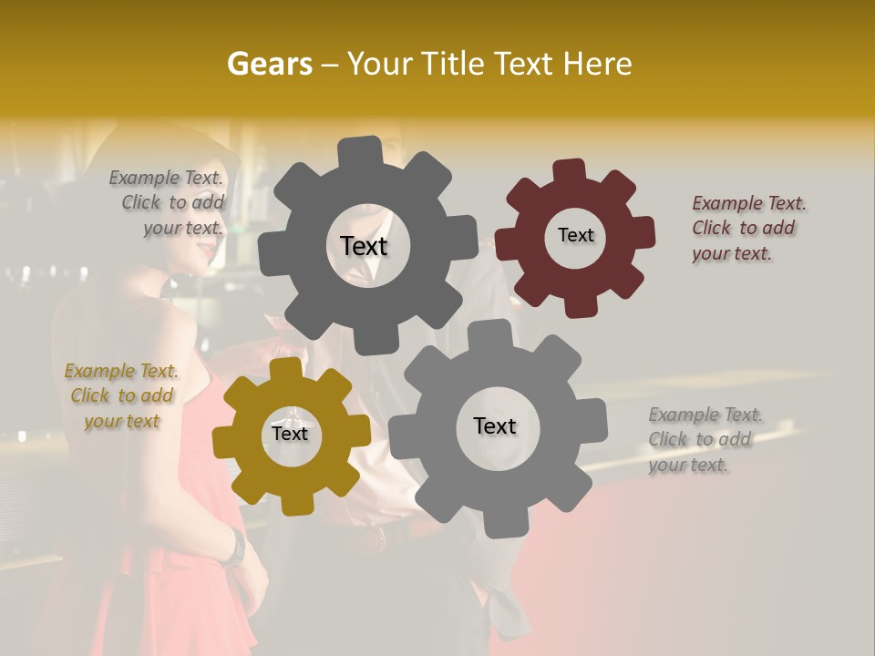 Club Boyfriend Nightlife PowerPoint Template