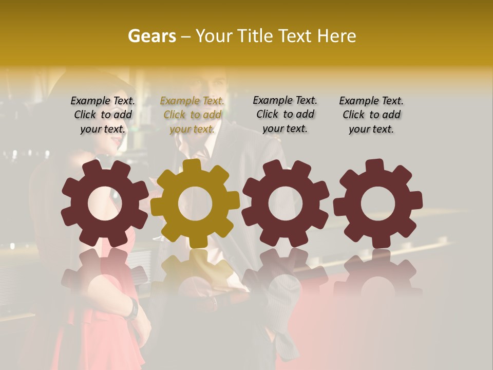 Club Boyfriend Nightlife PowerPoint Template