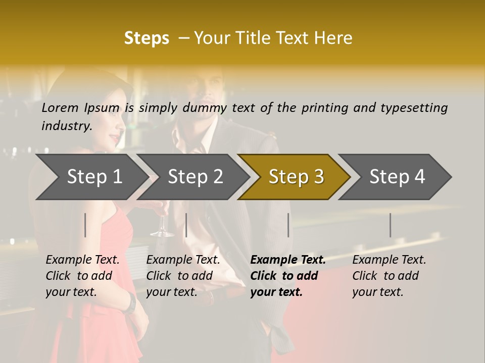 Club Boyfriend Nightlife PowerPoint Template
